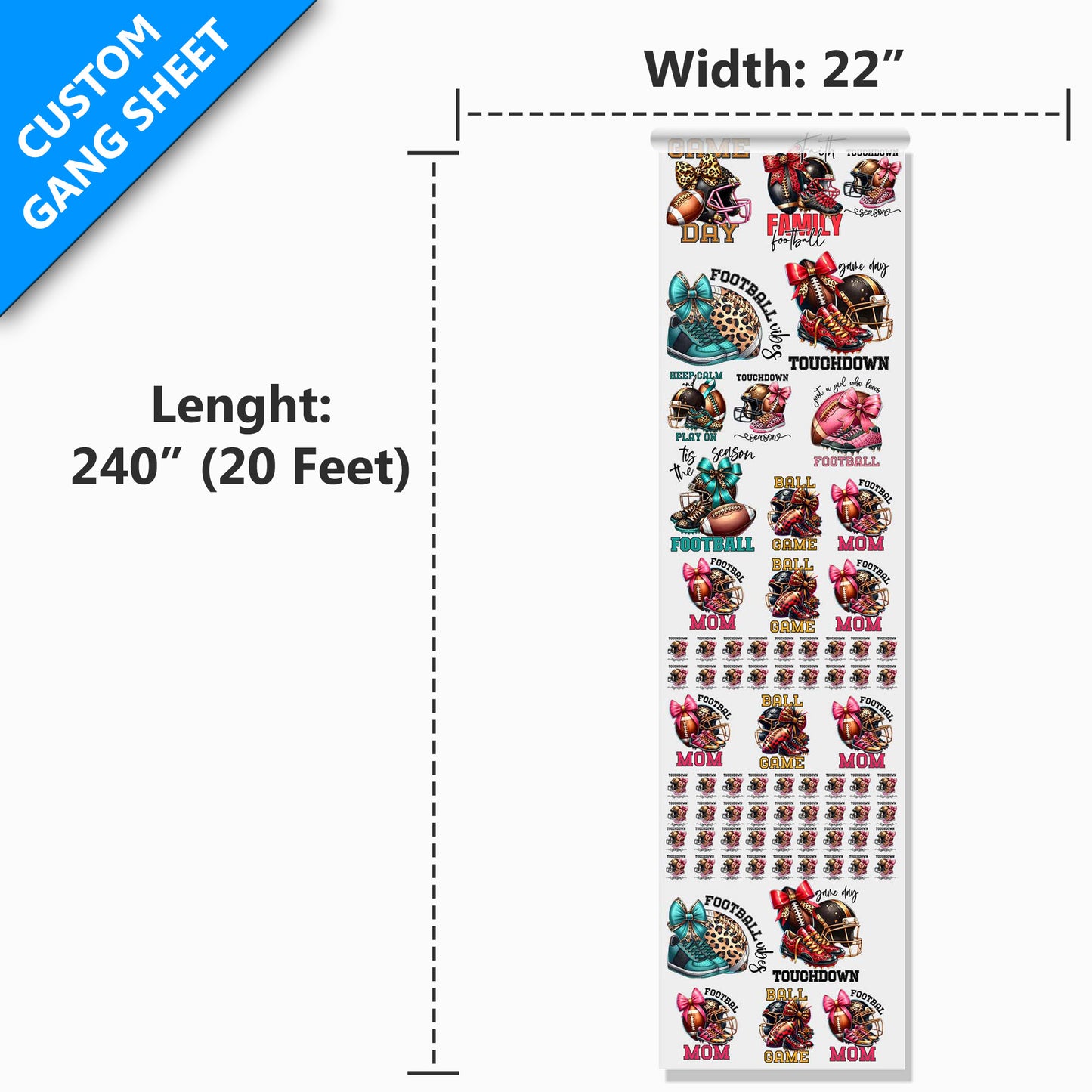 Online DTF Gang Sheet Builder