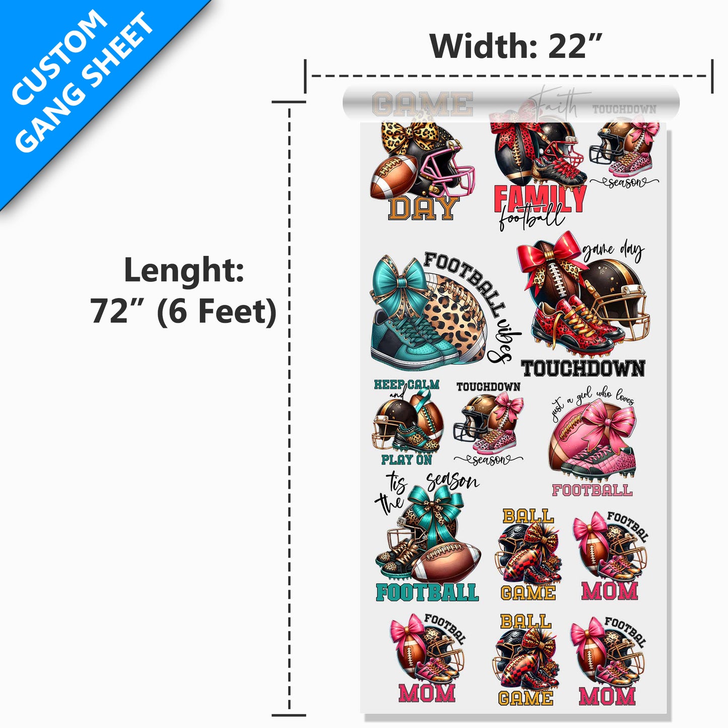 Online DTF Gang Sheet Builder
